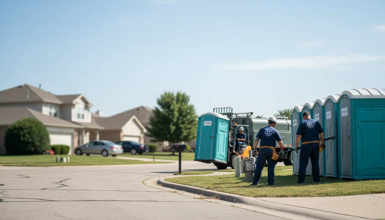 Porta Potty Rental in Agency, IA near me